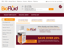 Tablet Screenshot of biofluidtech.com